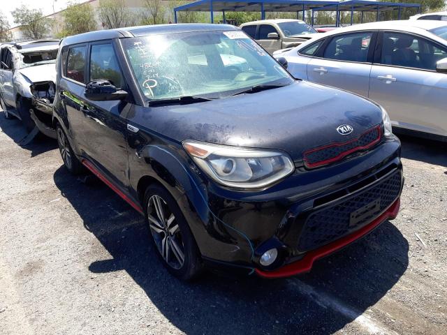 KIA SOUL + 2015 with VIN KNDJP3A5XF7164626 - Photo from auction