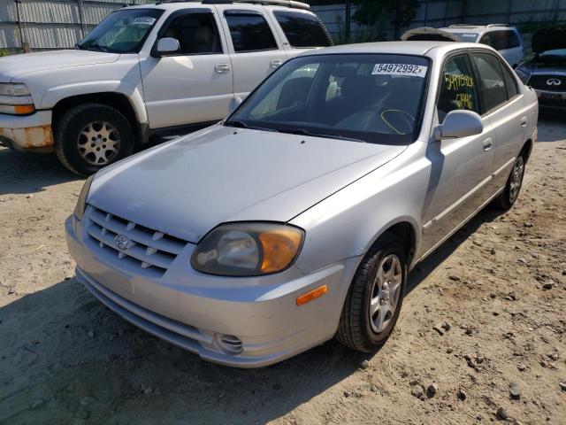 Photo 2 from auction – 2003 HYUNDAI ACCENT GL with VIN KMHCG45C13U498026