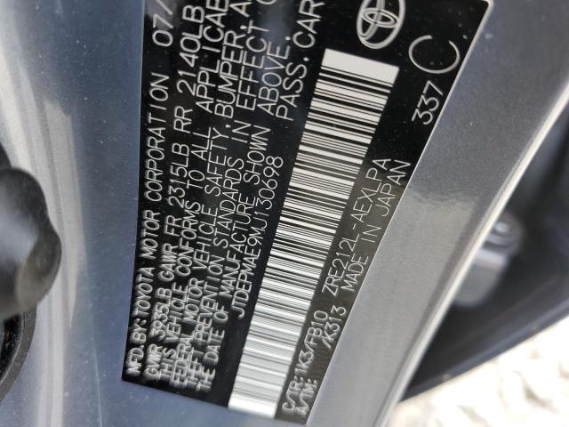 Photo 10 from auction – 2021 TOYOTA COROLLA LE with VIN JTDEPMAE9MJ130698