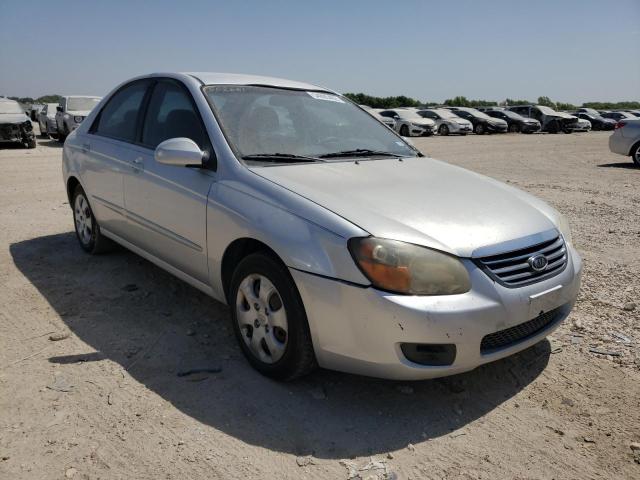 KIA SPECTRA EX 2008 with VIN KNAFE121385552661 - Photo from auction