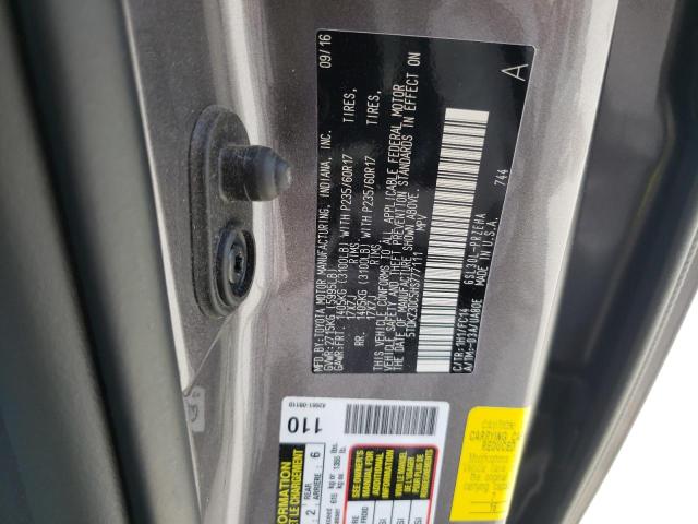 Photo 10 from auction – 2017 TOYOTA SIENNA LE with VIN 5TDKZ3DC5HS777111