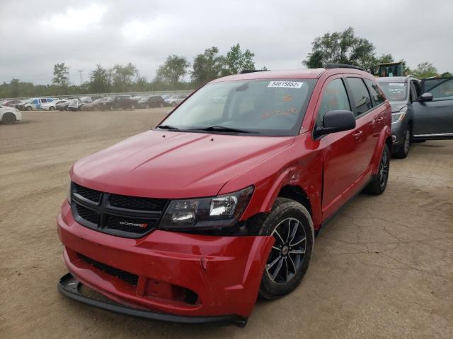 Photo 2 from auction – 2018 DODGE JOURNEY SE with VIN 3C4PDCAB0JT294640
