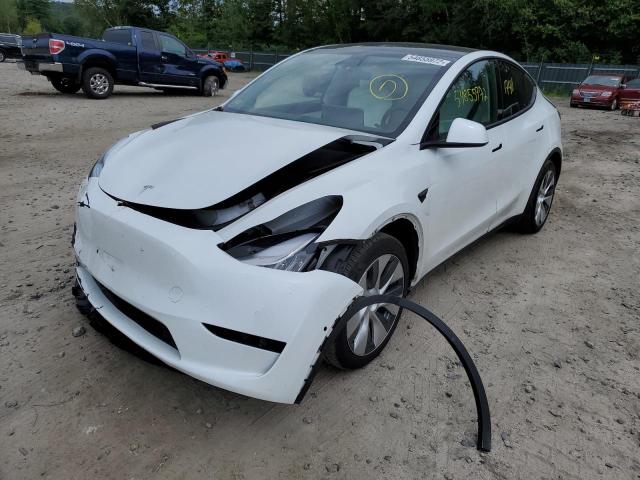 Photo 2 from auction – 2020 TESLA MODEL Y with VIN 5YJYGDEE3LF027399