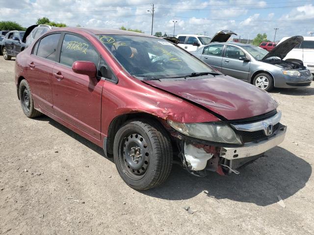 HONDA CIVIC LX-S 2010 with VIN 19XFA1F65AE044657 - Photo from auction