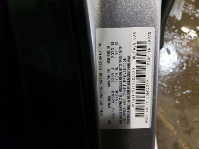 Photo 10 from auction – 2015 MAZDA 6 TOURING with VIN JM1GJ1T57F1203480