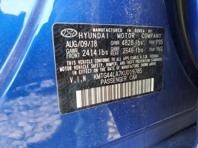 Photo 10 from auction – 2019 GENESIS G70 PRESTI with VIN KMTG44LA7KU019785