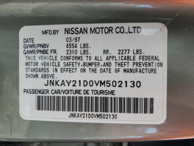 Photo 10 from auction – 1997 INFINITI J30 with VIN JNKAY21D0VM502130