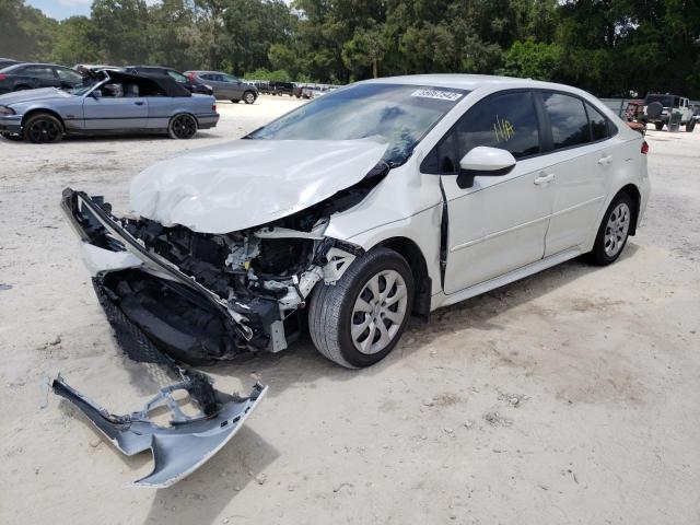 Photo 2 from auction – 2021 TOYOTA COROLLA LE with VIN JTDEPMAE0MJ136471