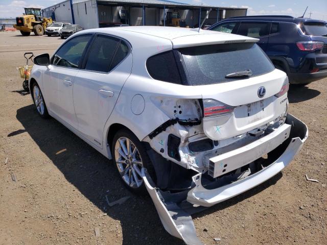 Photo 3 from auction – 2011 LEXUS CT 200 with VIN JTHKD5BH1B2038291
