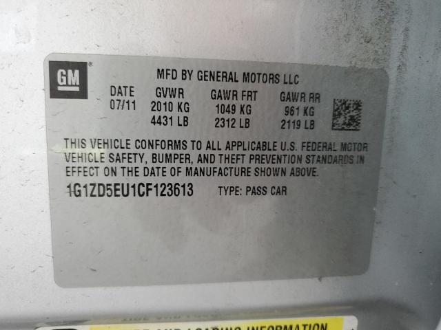 Photo 10 from auction – 2012 CHEVROLET MALIBU 2LT with VIN 1G1ZD5EU1CF123613