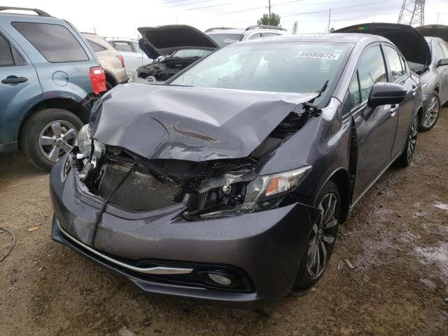 Photo 2 from auction – 2015 HONDA CIVIC EXL with VIN 2HGFB2F97FH503570