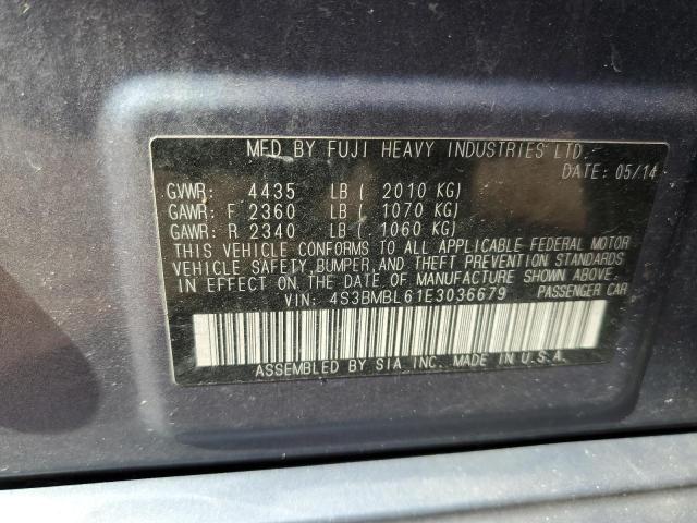 صورة رقم 10 من المزاد - 2014 SUBARU LEGACY 2.5 مع VIN 4S3BMBL61E3036679