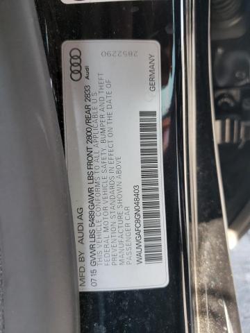 Photo 10 from auction – 2016 AUDI A7 PREMIUM with VIN WAUWGAFC8GN048403