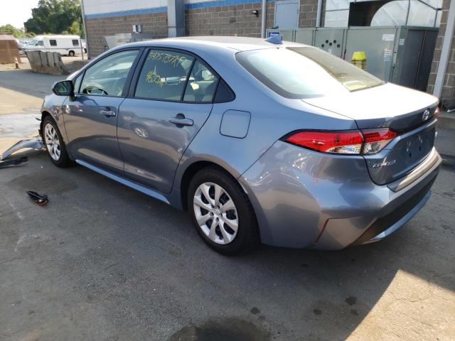 Photo 3 from auction – 2022 TOYOTA COROLLA LE with VIN JTDEPMAE2NJ201449