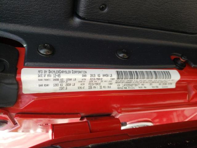 Photo 10 from auction – 2006 JEEP WRANGLER X with VIN 1J4FA39S46P736477