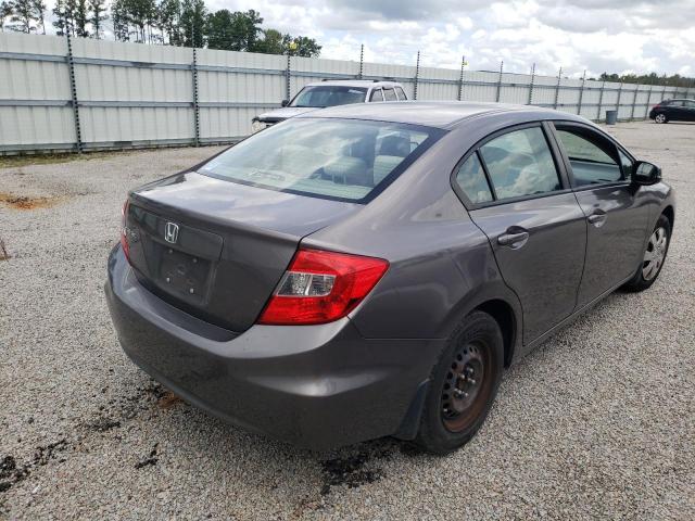 Photo 4 from auction – 2012 HONDA CIVIC LX with VIN 19XFB2F50CE093200
