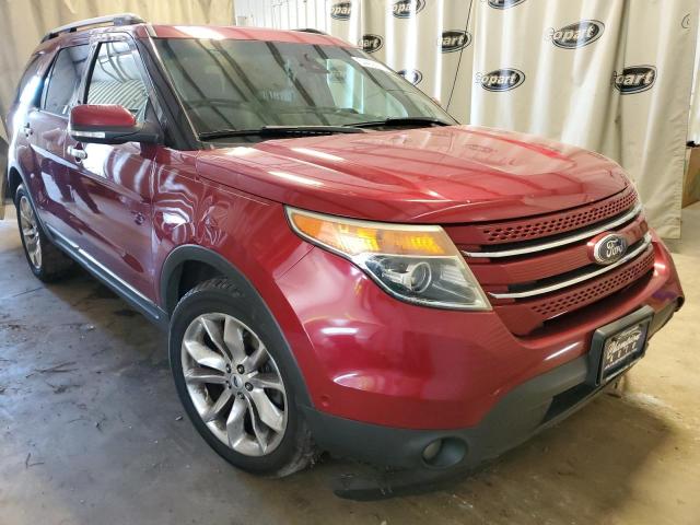 FORD EXPLORER L 2014 with VIN 1FM5K7F86EGC10599 - Photo from auction