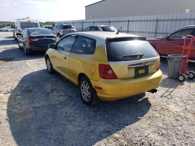 Photo 3 from auction – 2002 HONDA CIVIC SI with VIN SHHEP33502U301705