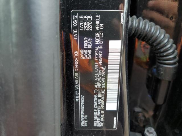 Photo 10 from auction – 2013 VOLVO S60 T5 with VIN YV1612FH5D2176367