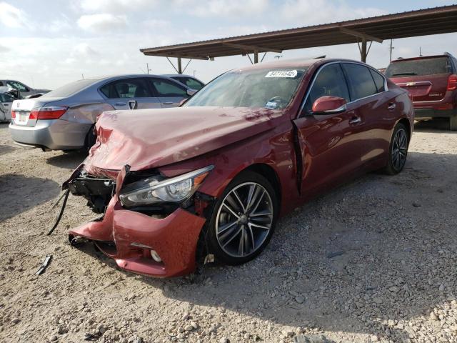 Photo 2 from auction – 2015 INFINITI Q50 BASE with VIN JN1BV7ARXFM408817