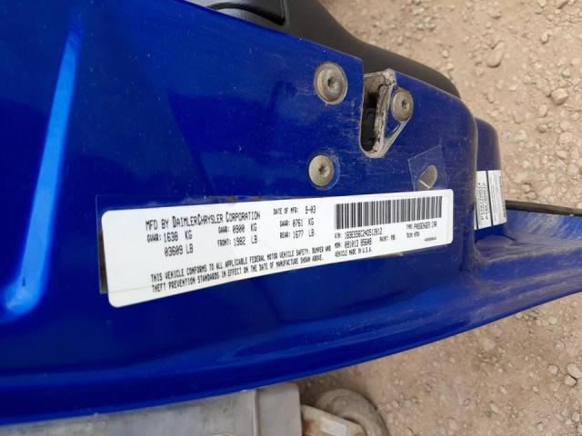 Photo 10 from auction – 2004 DODGE NEON SXT with VIN 1B3ES56C24D512812