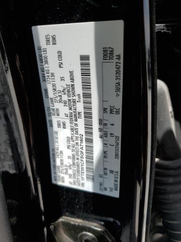 Photo 10 from auction – 2016 FORD F150 SUPER with VIN 1FTEW1CF5GFA71602