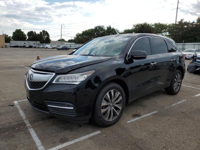 Photo 2 from auction – 2016 ACURA MDX TECHNO with VIN 5FRYD4H40GB045830