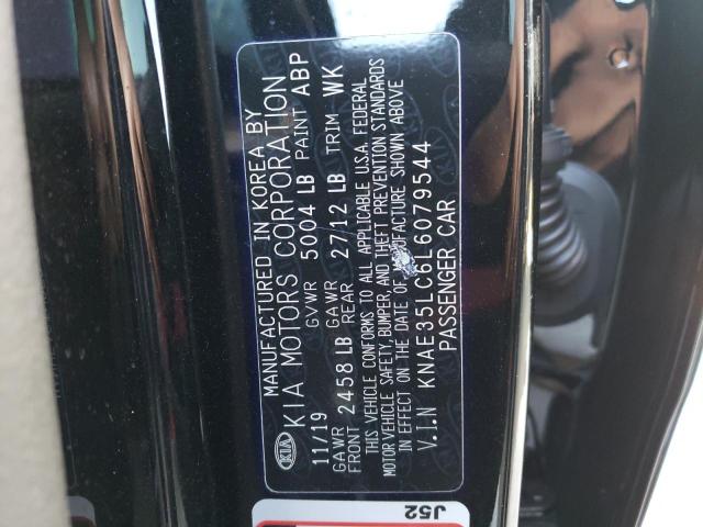 Photo 10 from auction – 2020 KIA STINGER GT with VIN KNAE35LC6L6079544