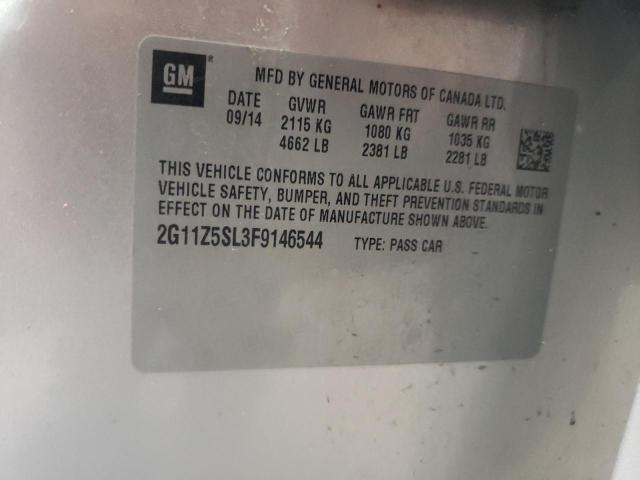 Photo 10 from auction – 2015 CHEVROLET IMPALA LS with VIN 2G11Z5SL3F9146544