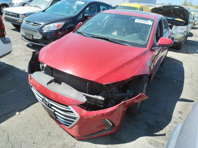 Photo 2 from auction – 2017 HYUNDAI ELANTRA SE with VIN KMHD84LF8HU243136