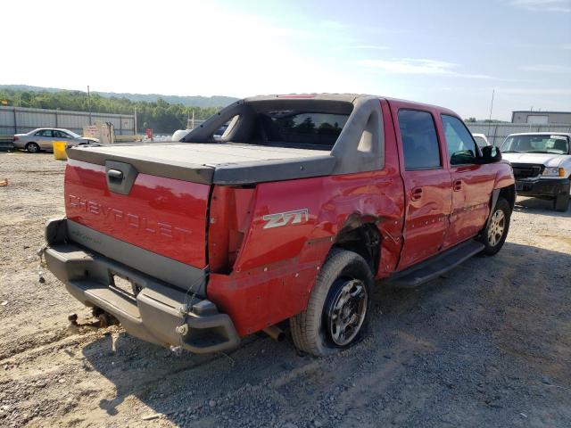 Photo 4 from auction – 2002 CHEVROLET AVALANCHE with VIN 3GNEK13T12G192238