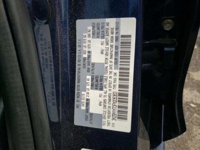 Photo 10 from auction – 2015 MAZDA 3 GRAND TO with VIN 3MZBM1M70FM205363
