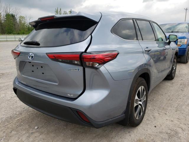 Photo 4 from auction – 2021 TOYOTA HIGHLANDER with VIN 5TDGBRCH8MS029778