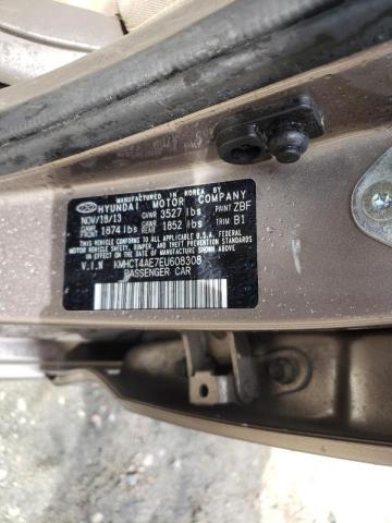 Photo 10 from auction – 2014 HYUNDAI ACCENT GLS with VIN KMHCT4AE7EU608308