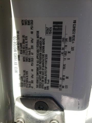 صورة رقم 10 من المزاد - 2015 FORD TRANSIT CO مع VIN NM0LS7E73F1197235