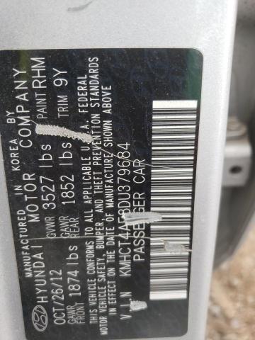 Photo 10 from auction – 2013 HYUNDAI ACCENT with VIN KMHCT4AE8DU379684