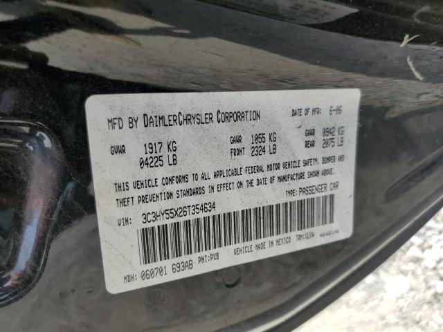 Photo 10 from auction – 2006 CHRYSLER PT CRUISER with VIN 3C3HY55X26T354634