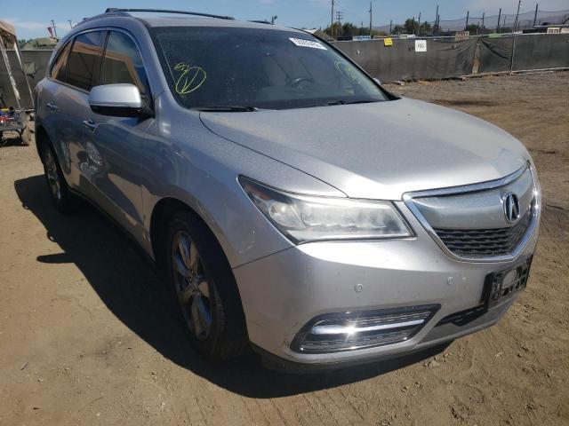 ACURA MDX ADVANC 2015 with VIN 5FRYD4H87FB024443 - Photo from auction