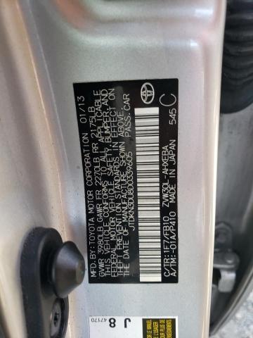 Photo 10 from auction – 2013 TOYOTA PRIUS with VIN JTDKN3DU8D0339605