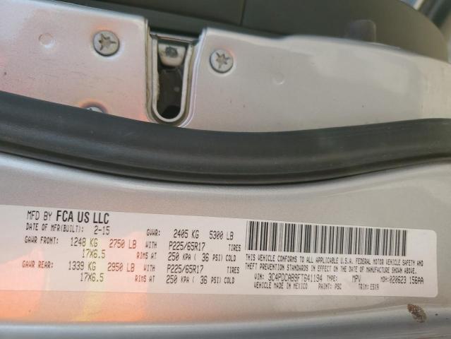 Photo 10 from auction – 2015 DODGE JOURNEY SE with VIN 3C4PDCAB9FT641194