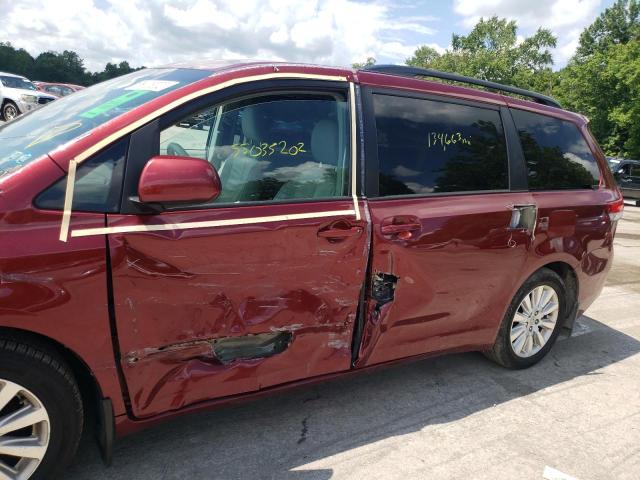 Photo 9 from auction – 2011 TOYOTA SIENNA XLE with VIN 5TDDK3DC7BS022899