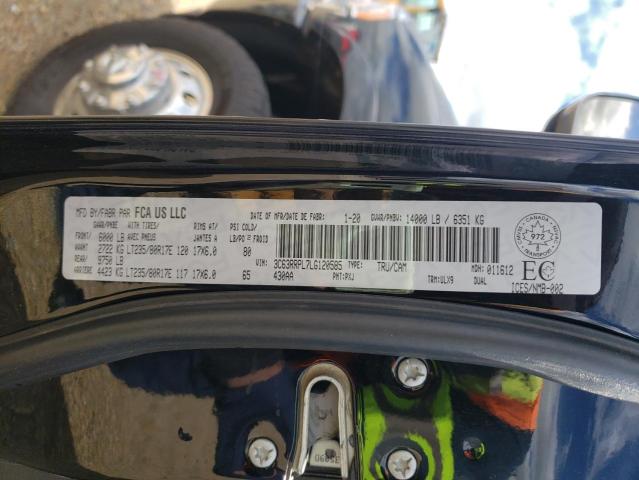 Photo 10 from auction – 2020 RAM 3500 LIMIT with VIN 3C63RRPL7LG120585