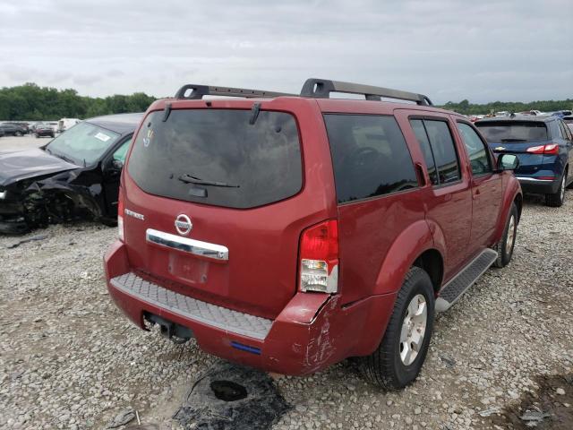 Photo 4 from auction – 2008 NISSAN PATHFINDER with VIN 5N1AR18U38C636098