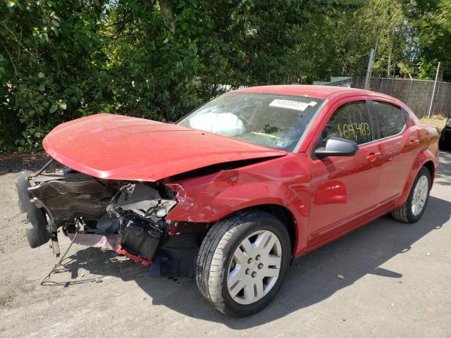 Photo 2 from auction – 2013 DODGE AVENGER SE with VIN 1C3CDZAB8DN562425