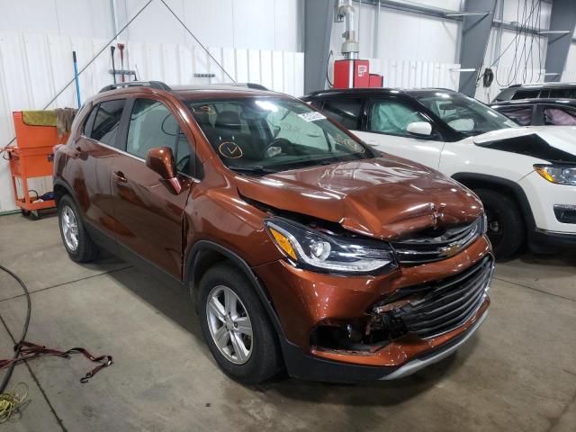 CHEVROLET TRAX 1LT 2019 with VIN 3GNCJLSBXKL281070 - Photo from auction