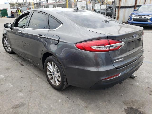 Photo 3 from auction – 2020 FORD FUSION SE with VIN 3FA6P0HD6LR148919