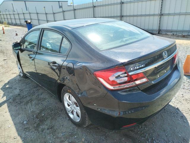 Photo 3 from auction – 2013 HONDA CIVIC LX with VIN 19XFB2F52DE231191