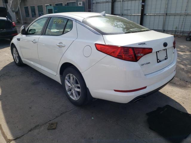 Photo 3 from auction – 2013 KIA OPTIMA LX with VIN KNAGM4A70D5352135