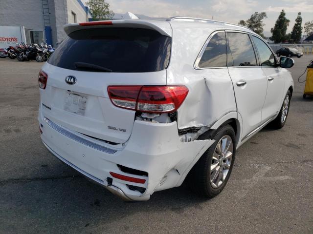 Photo 4 from auction – 2017 KIA SORENTO SX with VIN 5XYPKDA51HG254414