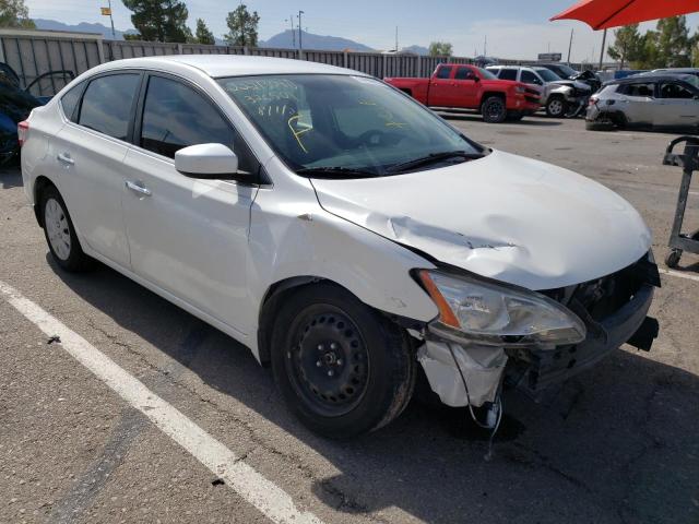 NISSAN SENTRA S 2013 with VIN 3N1AB7AP0DL793086 - Photo from auction